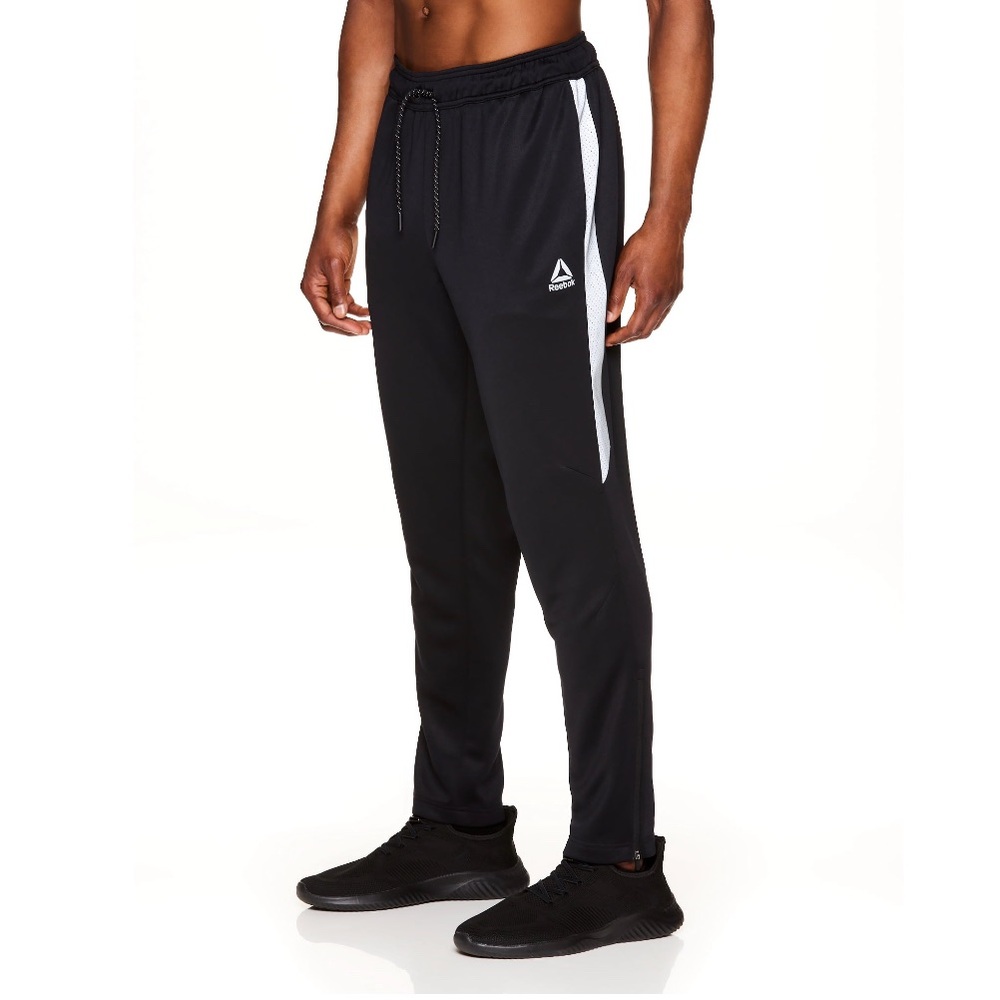 REEBOK Active Pants w/ Reflective Stripes Size M